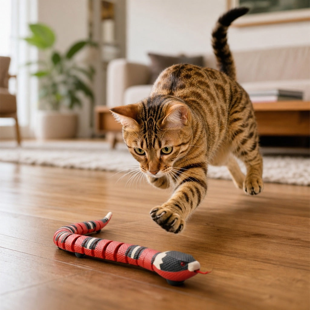 FurSnake™ Interactive Cat Toy